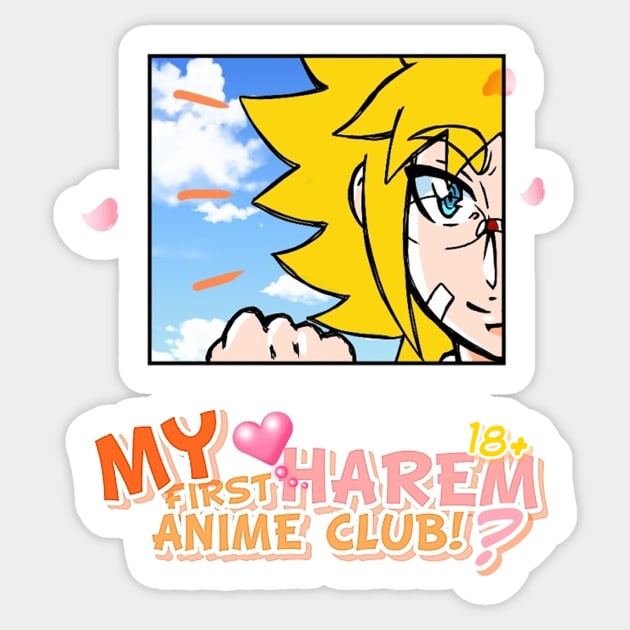 First Harem Anime Club Blossom Daisuke Sticker by DANBLACK07